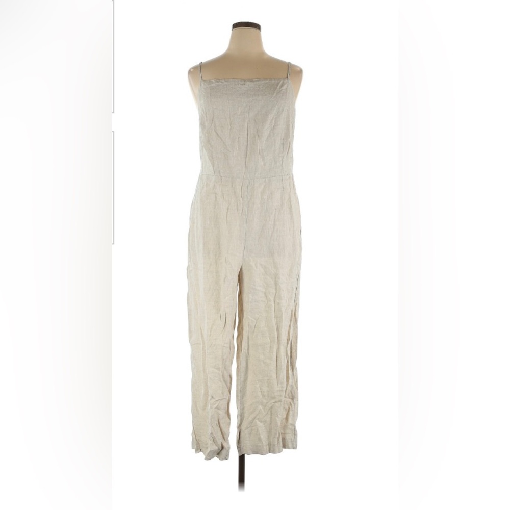 NWT Linen Jumpsuit H&M Womens XL